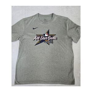 Nike MLB 2025 All Star Game T Shirt Large Gray Baseball Graphic Tee
